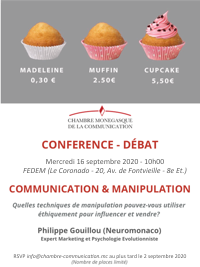 Synthèse de la Conférence Débat : Communication & Manipulation de Philippe Gouillou